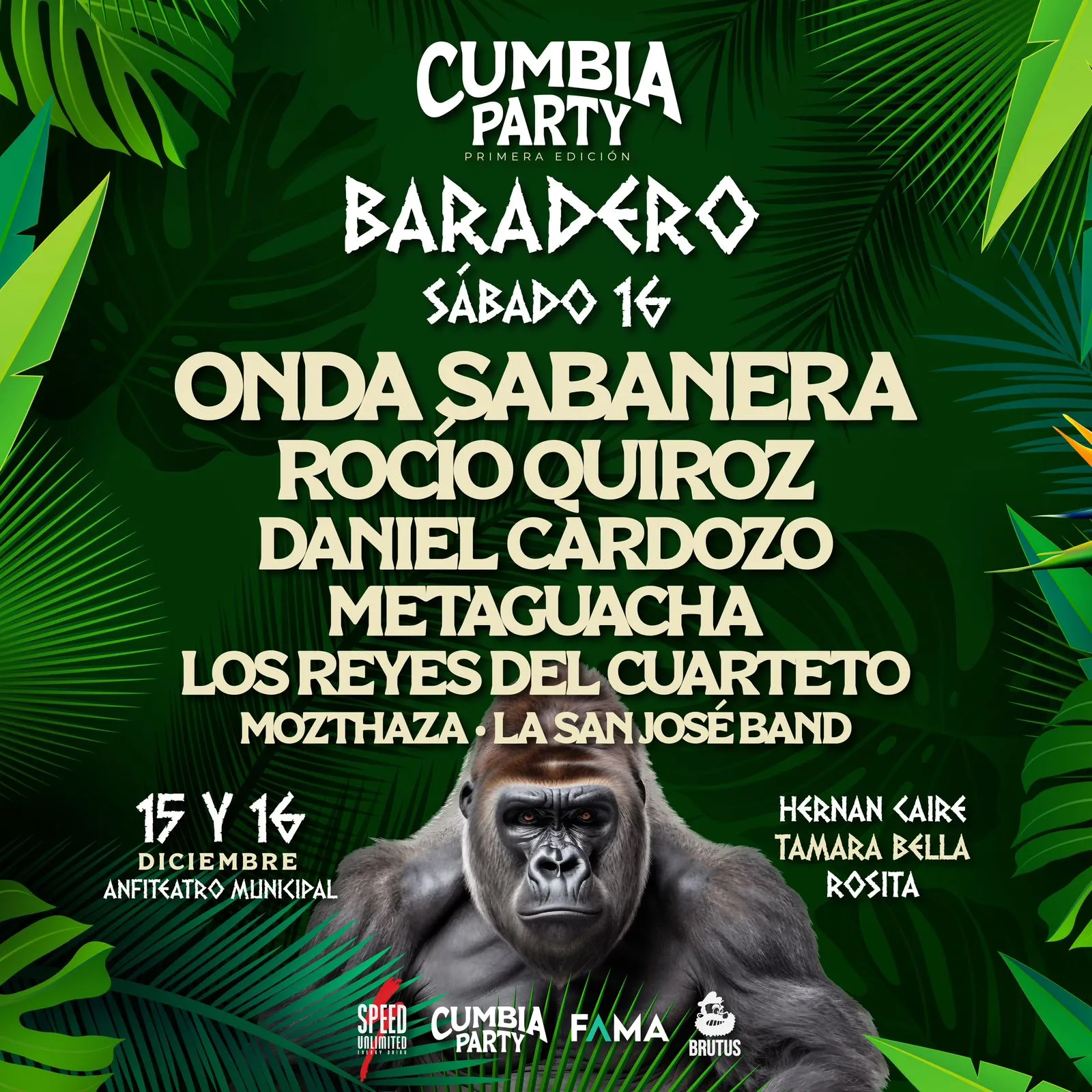 BARADERO CUMBIA PARTY - SABADO 16
