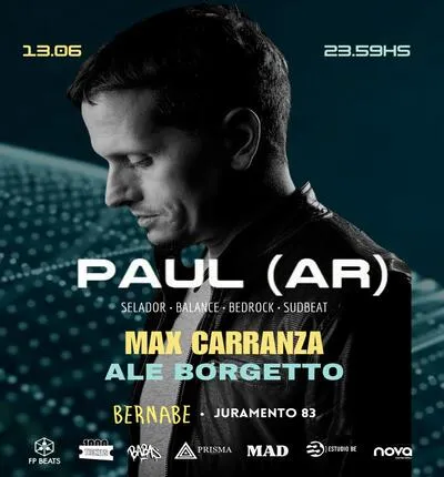¡DJ PAUL (AR)!  en BARILOCHE